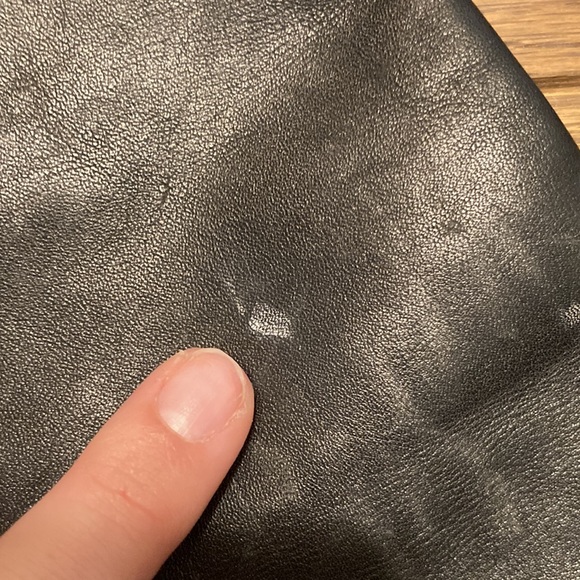 NATURALIZER Black Leather Square Toe Mid Calf Boots Size 7M - Picture 6 of 7